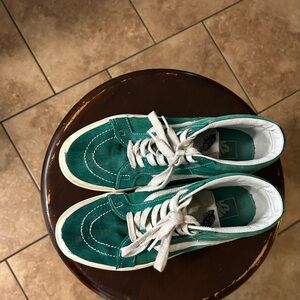 Skate high green vans